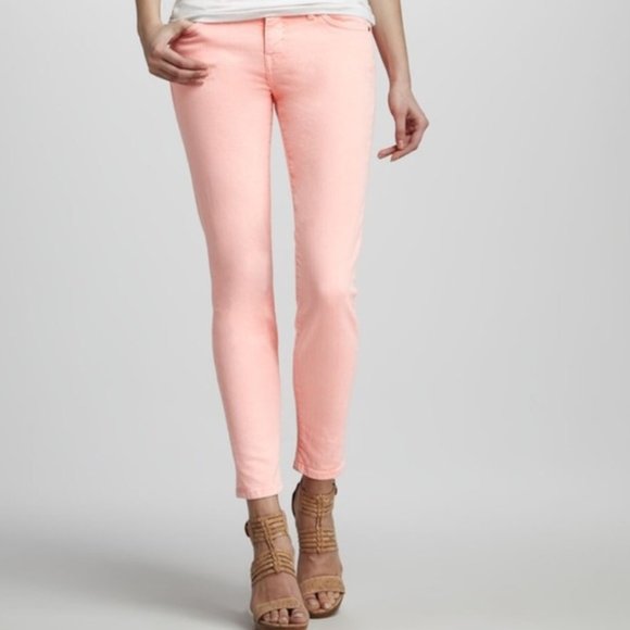 Current/Elliott Denim - Current/Elliot Jeans The Stiletto Orange 28